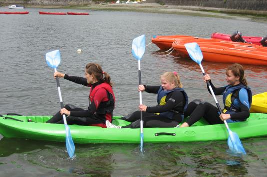 Junior Girls On The Water