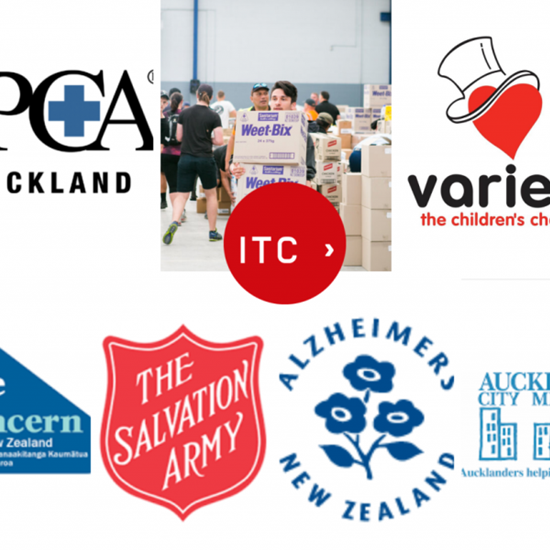 The International Travel College of New Zealand generously donates to several charities