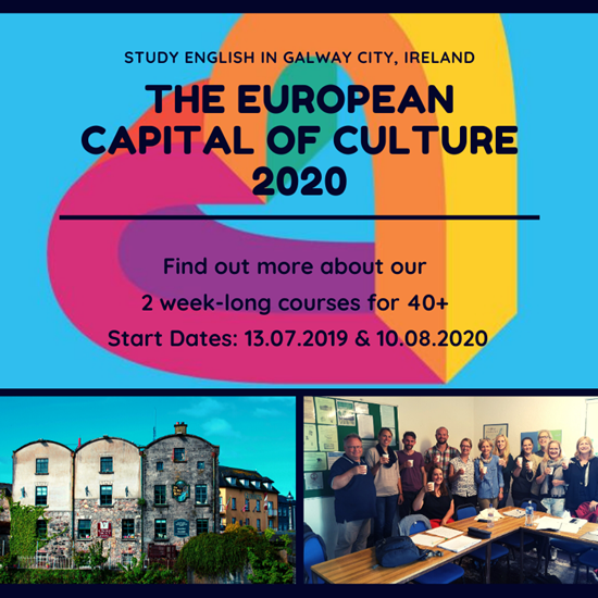 Galway Language Centre offers new 40s + Course from summer 2020