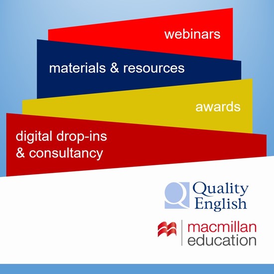 Quality English Digital Awards sponsored by Macmillan Education