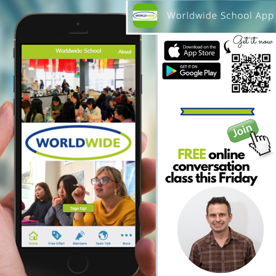 Worldwide School of English introduces own app
