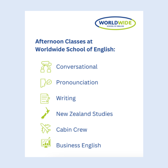 A New Era of Afternoon Classes at Worldwide School of English