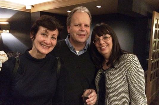 Bonita Vander of Manhattan Language with Greg and Grace from CELT in Cardiff