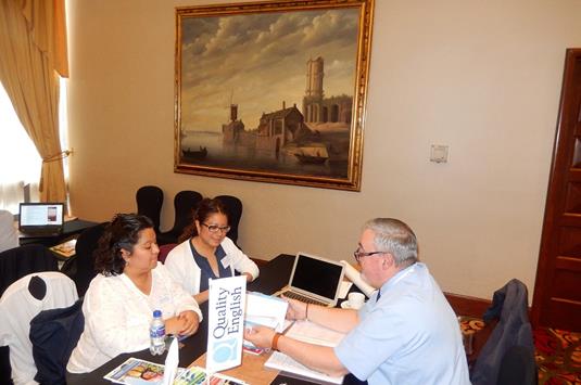 Mark Greenow of Millfield Enterprises and Fernando and Evangelina Cabellero of Global Unlimited Mexico 2