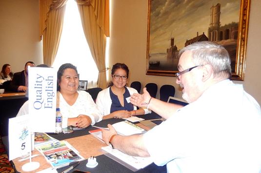 Mark Greenow of Millfield Enterprises and Fernando and Evangelina Cabellero of Global Unlimited Mexico