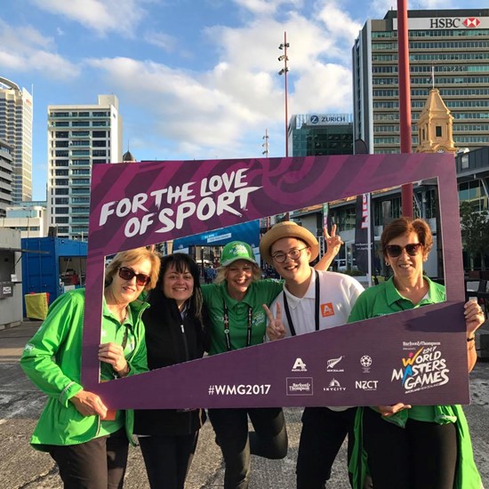 ITC Student Ambassadors at the World Games