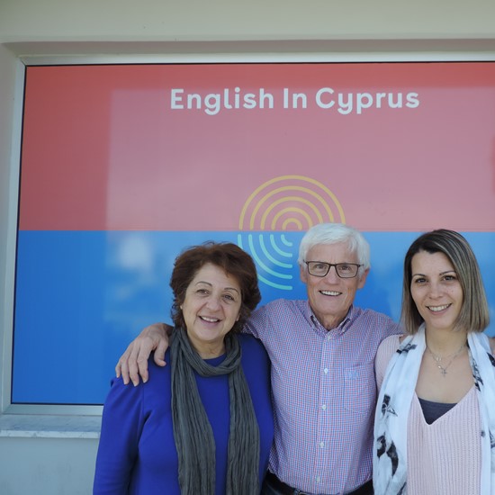 QE visit to English in Cyprus