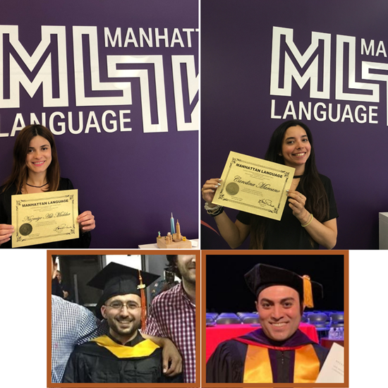 Manhattan Language celebrates College Acceptances and College Graduations