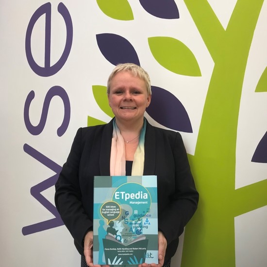 Principal of Wimbledon School of English publishes her first book on language school management