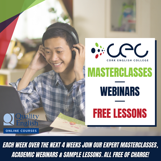 CEC announces new series of Exam Masterclasses, Academic Webinars and Free Online Lessons