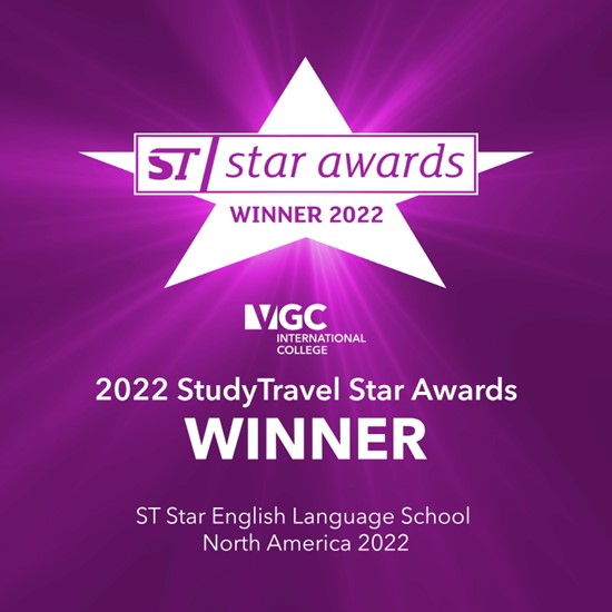 VGC International College receives ST Star English Language School North America 2022