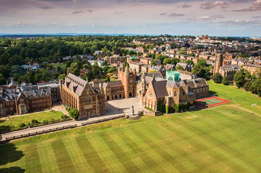 Bristol, Clifton College - Aerial Shot