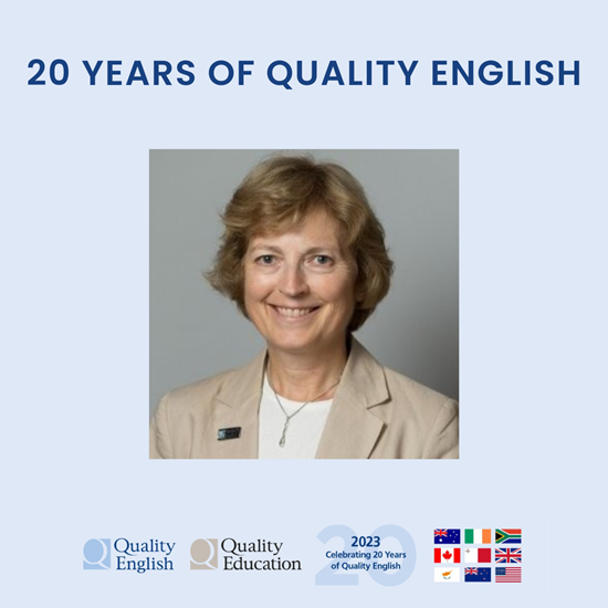 20 years of Quality English - Q&A with former QE Chief Executive, Carolyn Blackmore