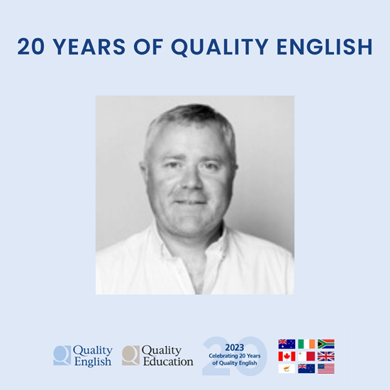 20 years of Quality English - Q&A with current CEO Jonathan Swindell