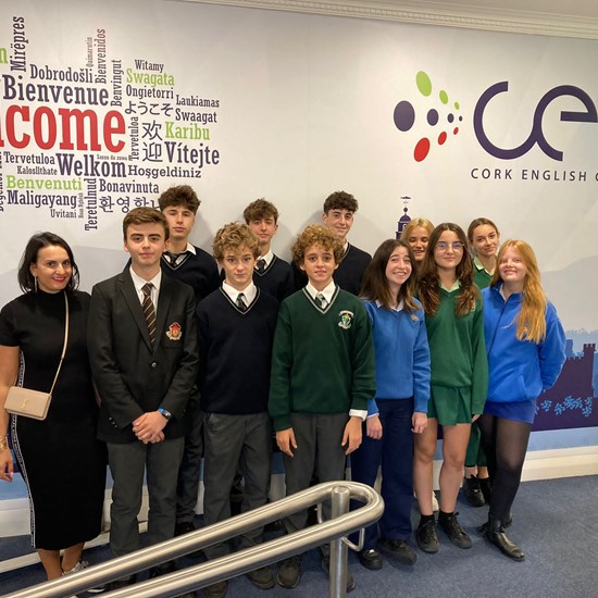 Cork English College welcoming newest High School Programme students