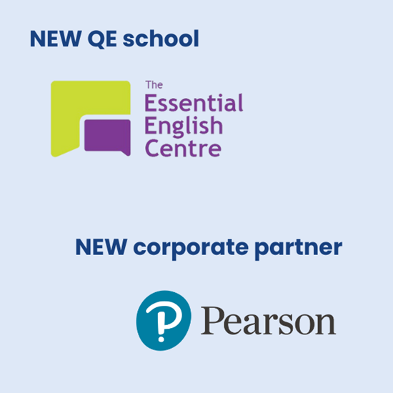 Quality English welcomes new QE school The Essential English Centre and new corporate partner Pearson