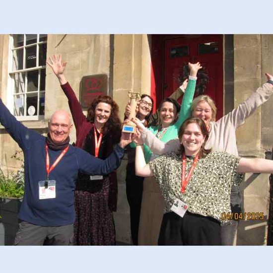 We won! Languages United takes home the Education Award at the Bath Life Awards